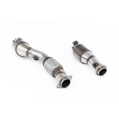 SSXBM1333 Milltek Downpipe con Cat sportivo BMW Serie 4 G82 M4 & Competition scarico sportivo terminale marmitta decat skat 200 