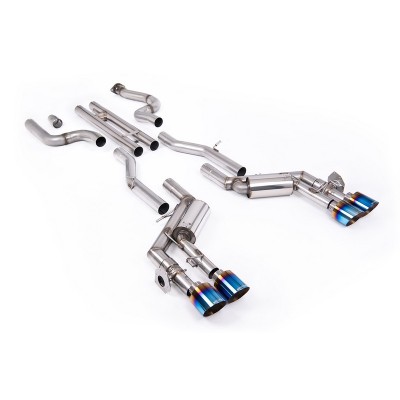 SSXCH103 Milltek Cat-back H-Pipe Chevrolet Camaro Gen.6 SS 6.2 V8 scarico sportivo terminale marmitta decat skat 200 celle