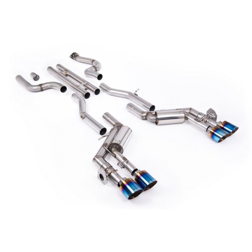 SSXCH103 Milltek Cat-back H-Pipe Chevrolet Camaro Gen.6 SS 6.2 V8 scarico sportivo terminale marmitta decat skat 200 celle