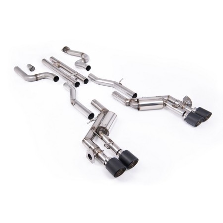 SSXCH104 Milltek Cat-back H-Pipe Chevrolet Camaro Gen.6 SS 6.2 V8 scarico sportivo terminale marmitta decat skat 200 celle