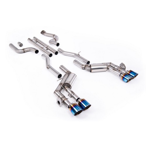 SSXCH108 Milltek Cat-back Chevrolet Camaro Gen.6 SS 6.2 V8 scarico sportivo terminale marmitta decat skat 200 celle