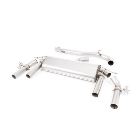 SSXSE218 Milltek Cat-back Non-resonated Cupra Ateca 2.0 TSI 300 4Drive NON MQB EVO.4 scarico sportivo terminale marmitta decat s