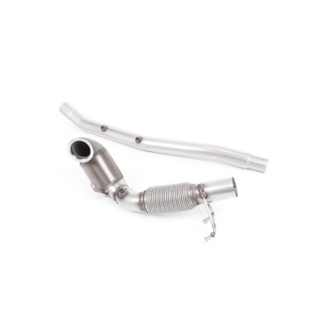 SSXVW513 Milltek Downpipe con Cat sportivo Cupra Ateca 2.0 TSI 300 4Drive NON MQB EVO.4 scarico sportivo terminale marmitta deca