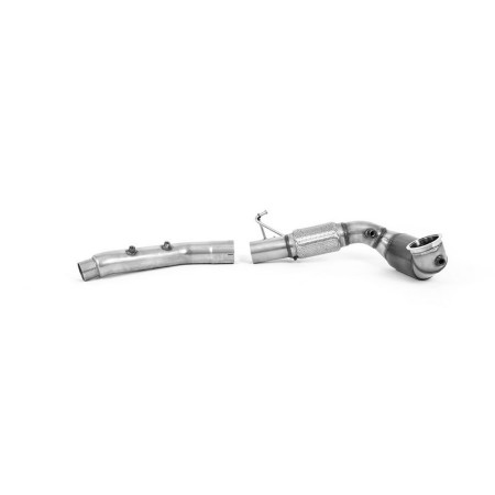 SSXVW642 Milltek Downpipe con Cat sportivo Cupra Formentor 2.0 TSI 245cv MQB Evo scarico sportivo terminale marmitta decat skat 