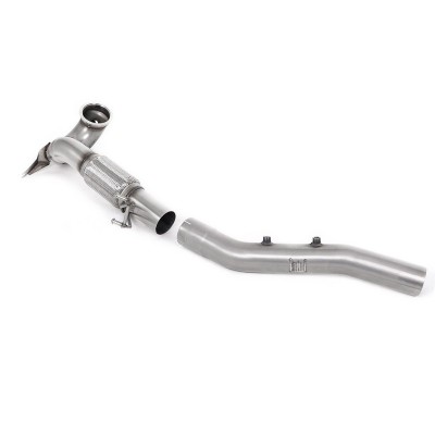 SSXVW665 Milltek Downpipe De-Cat  Cupra Formentor 2.0 TSI 245cv MQB Evo scarico sportivo terminale marmitta decat skat 200 celle