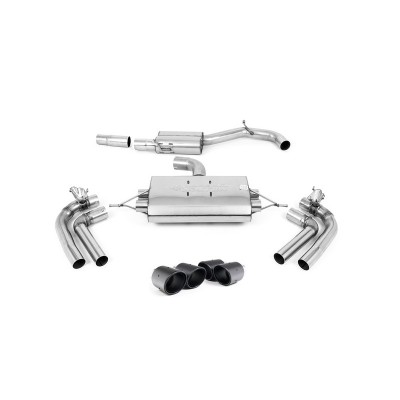 SSXSE251 Milltek Particulate Filter-back Resonated Cupra Formentor 2.0 TSI 310/333cv 4Drive scarico sportivo terminale marmitta 