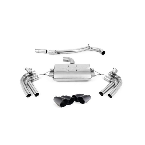 SSXSE253 Milltek Particulate Filter-back Non-resonated Cupra Formentor 2.0 TSI 310/333cv 4Drive scarico sportivo terminale marmi