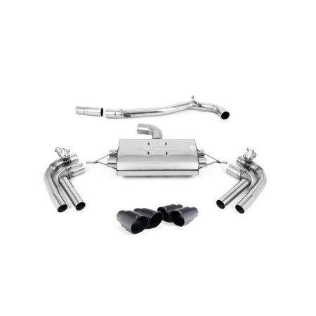 SSXSE253 Milltek Particulate Filter-back Non-resonated Cupra Formentor 2.0 TSI 310/333cv 4Drive scarico sportivo terminale marmi