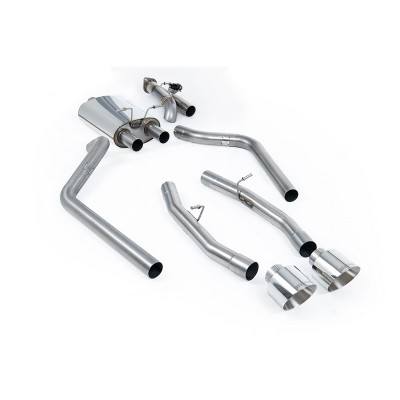 SSXDOD108 Milltek Cat-back Dodge / RAM 1500 Gen.5 5.7 HEMI V8 scarico sportivo terminale marmitta decat skat 200 celle