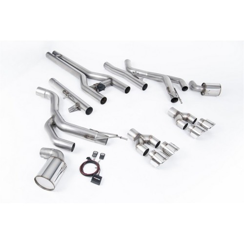 SSXDOD101 Milltek Front Pipe-back Dodge / RAM Challenger SRT Hellcat scarico sportivo terminale marmitta decat skat 200 celle