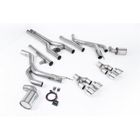 SSXDOD101 Milltek Front Pipe-back Dodge / RAM Challenger SRT Hellcat scarico sportivo terminale marmitta decat skat 200 celle