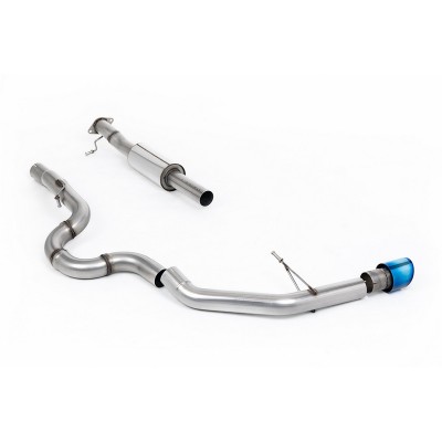 SSXFD467 Milltek Cat-back Ford Bronco mk6 2.3 i4 & 2.7 V6 Ecoboost 4 porte scarico sportivo terminale marmitta decat skat 200 ce