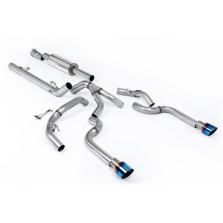 SSXFD479 Milltek Cat-back Road+ Ford F150 SuperCrew (5.5ft Bed) 3.5 V6 EcoBoost scarico sportivo terminale marmitta decat skat 2