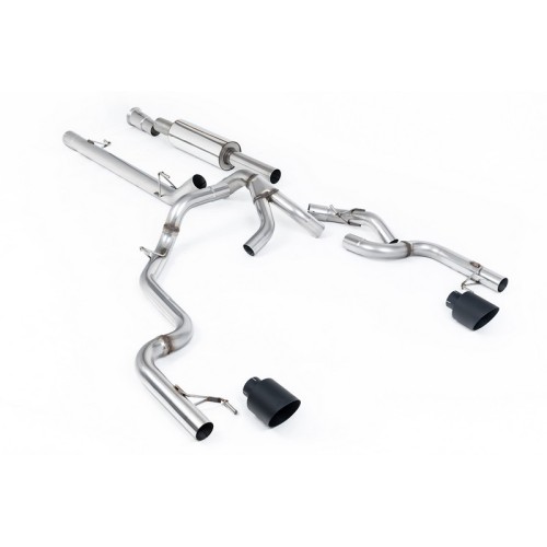 SSXFD493 Milltek Cat-back Road+ Ford F150 SuperCrew (5.5ft Bed) Tremor 3.5 V6 EcoBoost scarico sportivo terminale marmitta decat