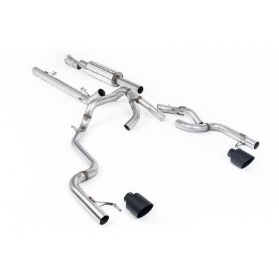 SSXFD493 Milltek Cat-back Road+ Ford F150 SuperCrew (5.5ft Bed) Tremor 5.0 V8 scarico sportivo terminale marmitta decat skat 200