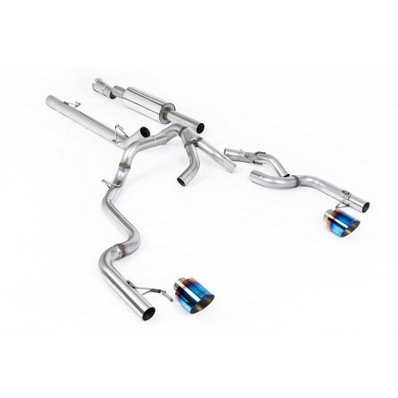 SSXFD495 Milltek Cat-back Road+ Ford F150 SuperCrew (5.5ft Bed) Tremor 5.0 V8 scarico sportivo terminale marmitta decat skat 200