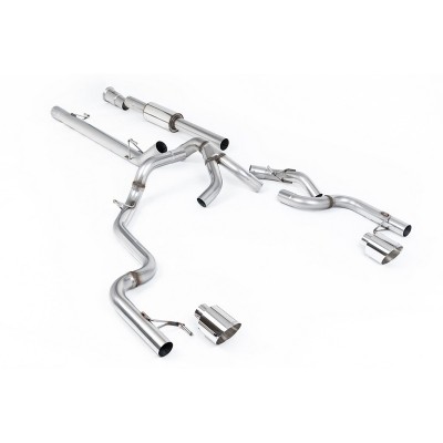 SSXFD500 Milltek Cat-back Ford F150 SuperCrew (5.5ft Bed) Tremor 5.0 V8 scarico sportivo terminale marmitta decat skat 200 celle