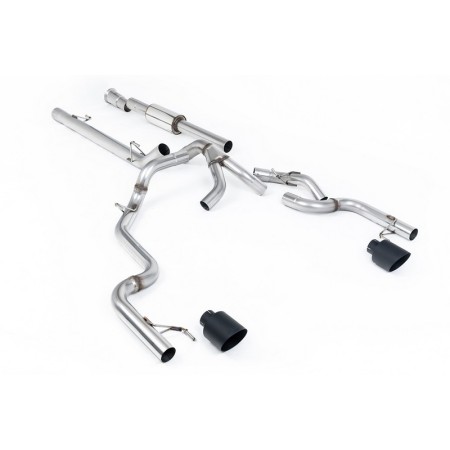 SSXFD501 Milltek Cat-back Ford F150 SuperCrew (5.5ft Bed) Tremor 5.0 V8 scarico sportivo terminale marmitta decat skat 200 celle