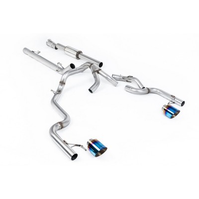 SSXFD503 Milltek Cat-back Ford F150 SuperCrew (5.5ft Bed) Tremor 5.0 V8 scarico sportivo terminale marmitta decat skat 200 celle