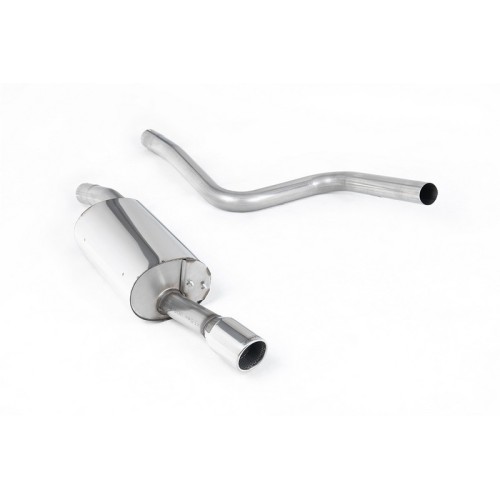 SSXFD018 Milltek Cat-back Non-resonated Ford Fiesta Mk6 ST 150 scarico sportivo terminale marmitta decat skat 200 celle