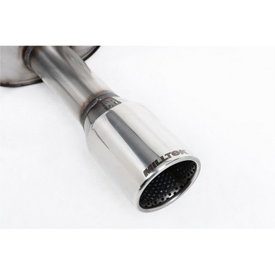 SSXFD013 Milltek Cat-back Ford Fiesta Mk6 Zetec-S 1.6 16v scarico sportivo terminale marmitta decat skat 200 celle 2