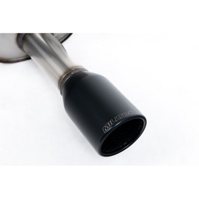 SSXFD066 Milltek Cat-back Ford Fiesta Mk6 Zetec-S 1.6 16v scarico sportivo terminale marmitta decat skat 200 celle 2