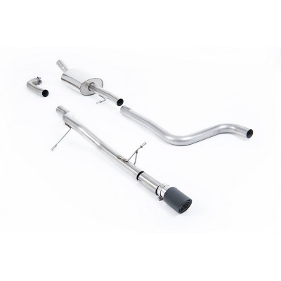 SSXFD253 Milltek Cat-back Non-resonated Ford Fiesta Mk8 1.0 ST-Line SENZA GPF/OPF scarico sportivo terminale marmitta decat skat