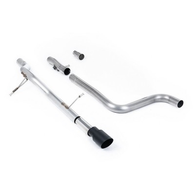 SSXFD392 Milltek Particulate Filter-back Non-resonated Ford Fiesta Mk8 1.0 ST-Line 155cv Hybrid scarico sportivo terminale marmi