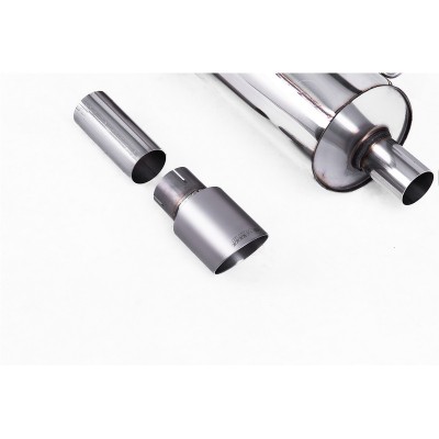 SSXFD399 Milltek Particulate Filter-back Resonated Ford Fiesta Mk8 1.0 ST-Line 155cv Hybrid scarico sportivo terminale marmitta  2