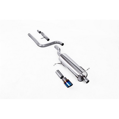 SSXFD400 Milltek Particulate Filter-back Resonated Ford Fiesta Mk8 1.0 ST-Line 155cv Hybrid scarico sportivo terminale marmitta 