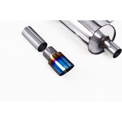 SSXFD400 Milltek Particulate Filter-back Resonated Ford Fiesta Mk8 1.0 ST-Line 155cv Hybrid scarico sportivo terminale marmitta  2