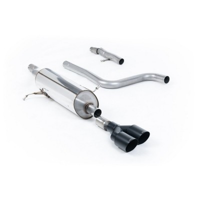 SSXFD404 Milltek Particulate Filter-back Resonated Ford Fiesta Mk8 1.0 ST-Line 155cv Hybrid scarico sportivo terminale marmitta 