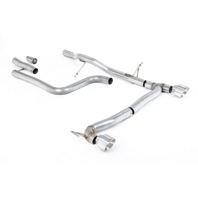 SSXFD405 Milltek Particulate Filter-back Non-resonated Ford Fiesta Mk8 1.0 ST-Line 155cv Hybrid - Kit Maxton Design scarico spor