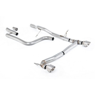 SSXFD407 Milltek Particulate Filter-back Non-resonated Ford Fiesta Mk8 1.0 ST-Line 155cv Hybrid - Kit Maxton Design scarico spor