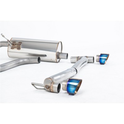 SSXFD409 Milltek Particulate Filter-back Resonated Ford Fiesta Mk8 1.0 ST-Line 155cv Hybrid - Kit Maxton Design scarico sportivo 2