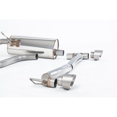 SSXFD410 Milltek Particulate Filter-back Resonated Ford Fiesta Mk8 1.0 ST-Line 155cv Hybrid - Kit Maxton Design scarico sportivo 2