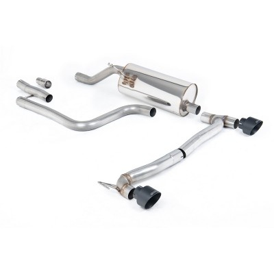 SSXFD411 Milltek Particulate Filter-back Resonated Ford Fiesta Mk8 1.0 ST-Line 155cv Hybrid - Kit Maxton Design scarico sportivo