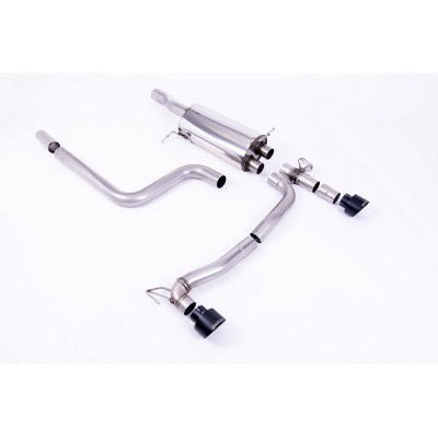 SSXFD357 Milltek Cat-back Ford Fiesta Mk8 1.5 ST 200cv FINO A 09/2020 scarico sportivo terminale marmitta decat skat 200 celle