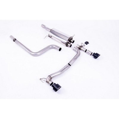 SSXFD364 Milltek Cat-back Ford Fiesta Mk8 1.5 ST 200cv DA 09/2020 scarico sportivo terminale marmitta decat skat 200 celle