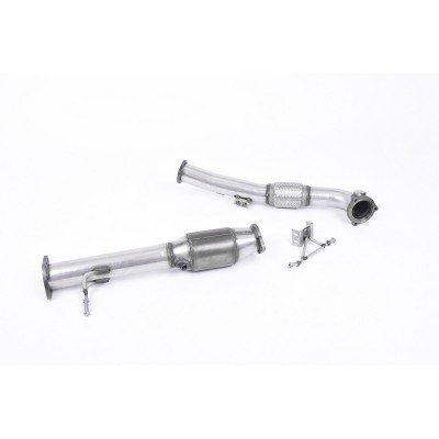 SSXFD067 Milltek Downpipe con Cat sportivo Ford Focus Mk2 RS 2.5 305cv scarico sportivo terminale marmitta decat skat 200 celle
