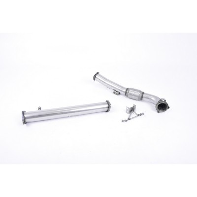 SSXFD086 Milltek Downpipe De-Cat  Ford Focus Mk2 RS 2.5 305cv scarico sportivo terminale marmitta decat skat 200 celle