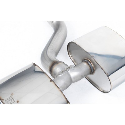 SSXFD191 Milltek Cat-back Race Non-resonated Ford Focus Mk2 RS 2.5 305cv scarico sportivo terminale marmitta decat skat 200 cell 2