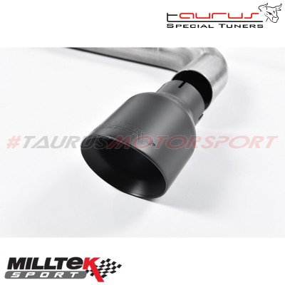 SSXFD162 Milltek Cat-back Race Ford Focus Mk2 ST 225cv scarico sportivo terminale marmitta decat skat 200 celle 2