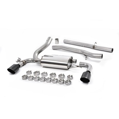 SSXFD184 Milltek Cat-back Non-resonated Ford Focus Mk3 RS 2.3 scarico sportivo terminale marmitta decat skat 200 celle