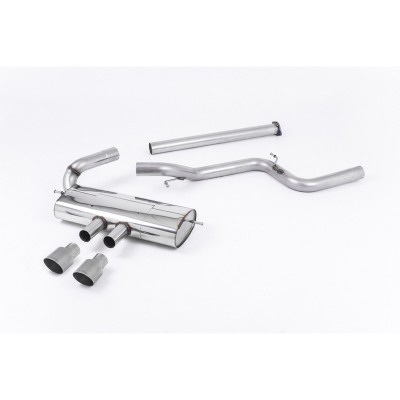 SSXFD114 Milltek Cat-back Non-resonated Ford Focus Mk3 ST 2.0 5 porte scarico sportivo terminale marmitta decat skat 200 celle