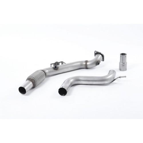 SSXFD171 Milltek Downpipe De-Cat  Ford Mustang S550 Fastback 2.3 EcoBoost scarico sportivo terminale marmitta decat skat 200 cel