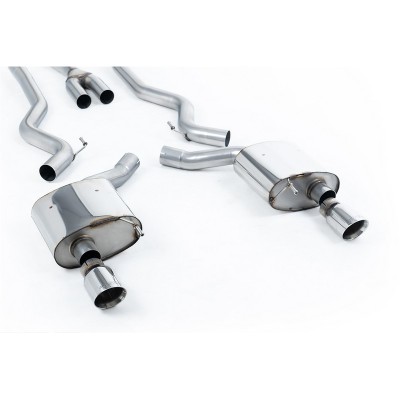 SSXFD175 Milltek Cat-back Non-resonated Ford Mustang S550 Fastback 2.3 EcoBoost scarico sportivo terminale marmitta decat skat 2 2