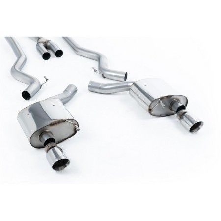 SSXFD175 Milltek Cat-back Non-resonated Ford Mustang S550 Fastback 2.3 EcoBoost scarico sportivo terminale marmitta decat skat 2