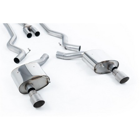 SSXFD222 Milltek Cat-back Non-resonated Ford Mustang S550 Fastback 2.3 EcoBoost scarico sportivo terminale marmitta decat skat 2