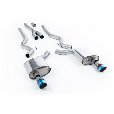 SSXFD223 Milltek Cat-back Non-resonated Ford Mustang S550 Fastback 2.3 EcoBoost scarico sportivo terminale marmitta decat skat 2